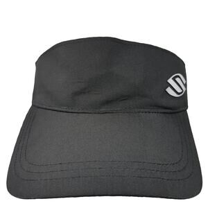 Selkirk Visor Black One Size Elastic Performance Pickleball Sport Hat Polyester